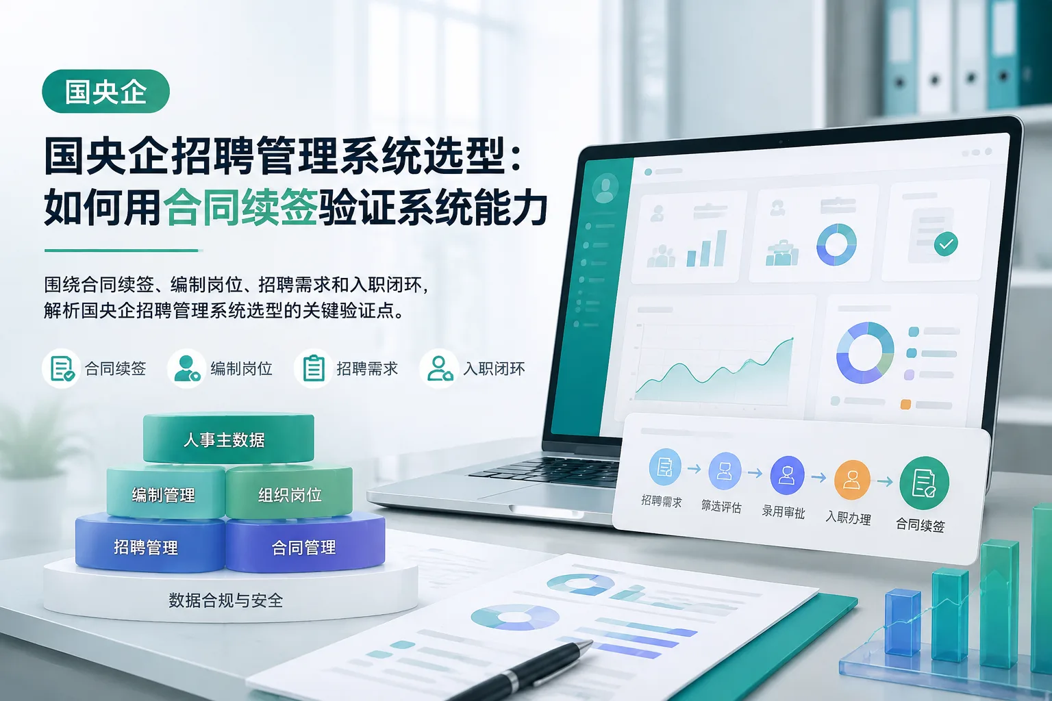 国央企招聘管理系统选型：如何用合同续签验证系统能力文章封面