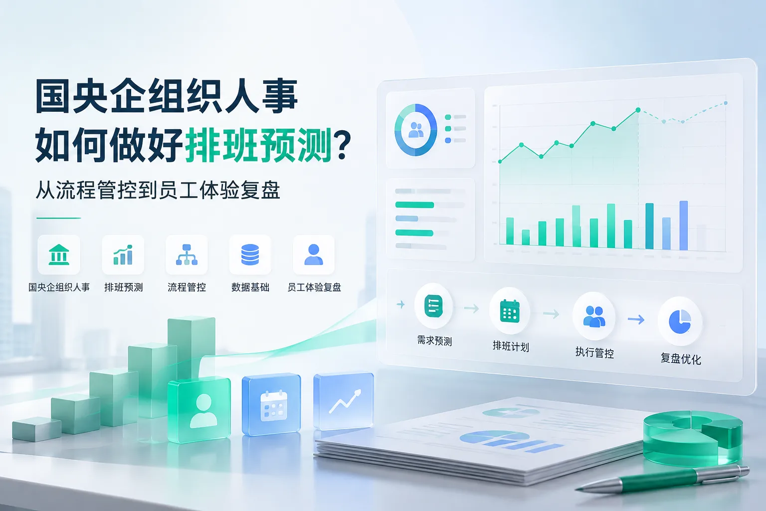 国央企组织人事如何做好排班预测？从流程管控到员工体验复盘文章封面