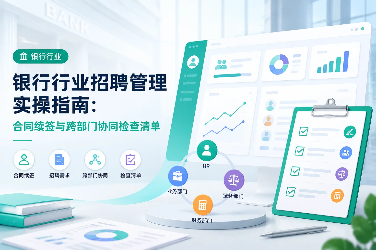 银行行业招聘管理实操指南：合同续签与跨部门协同检查清单文章封面