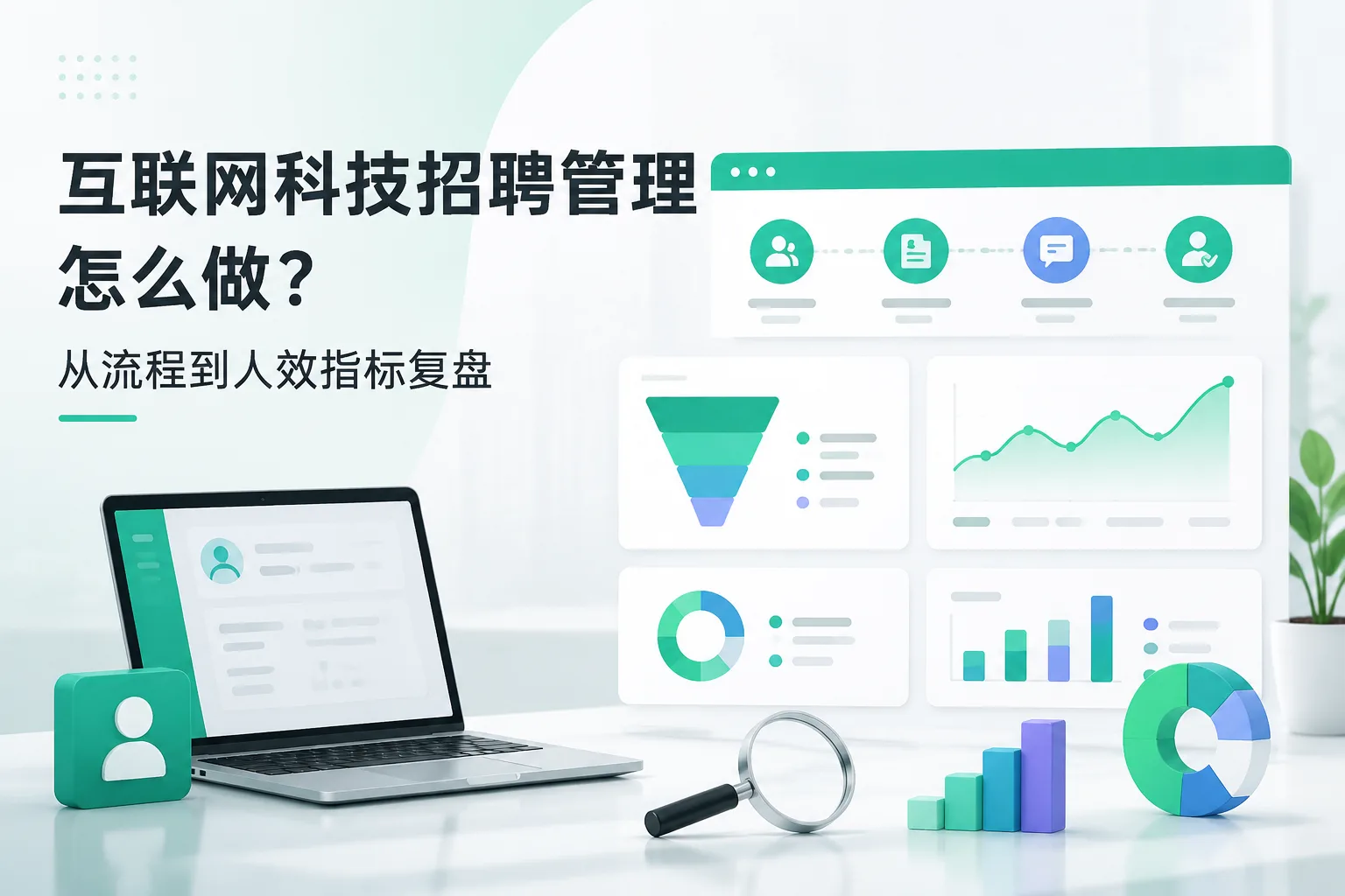 互联网科技招聘管理怎么做？从流程到人效指标复盘文章封面