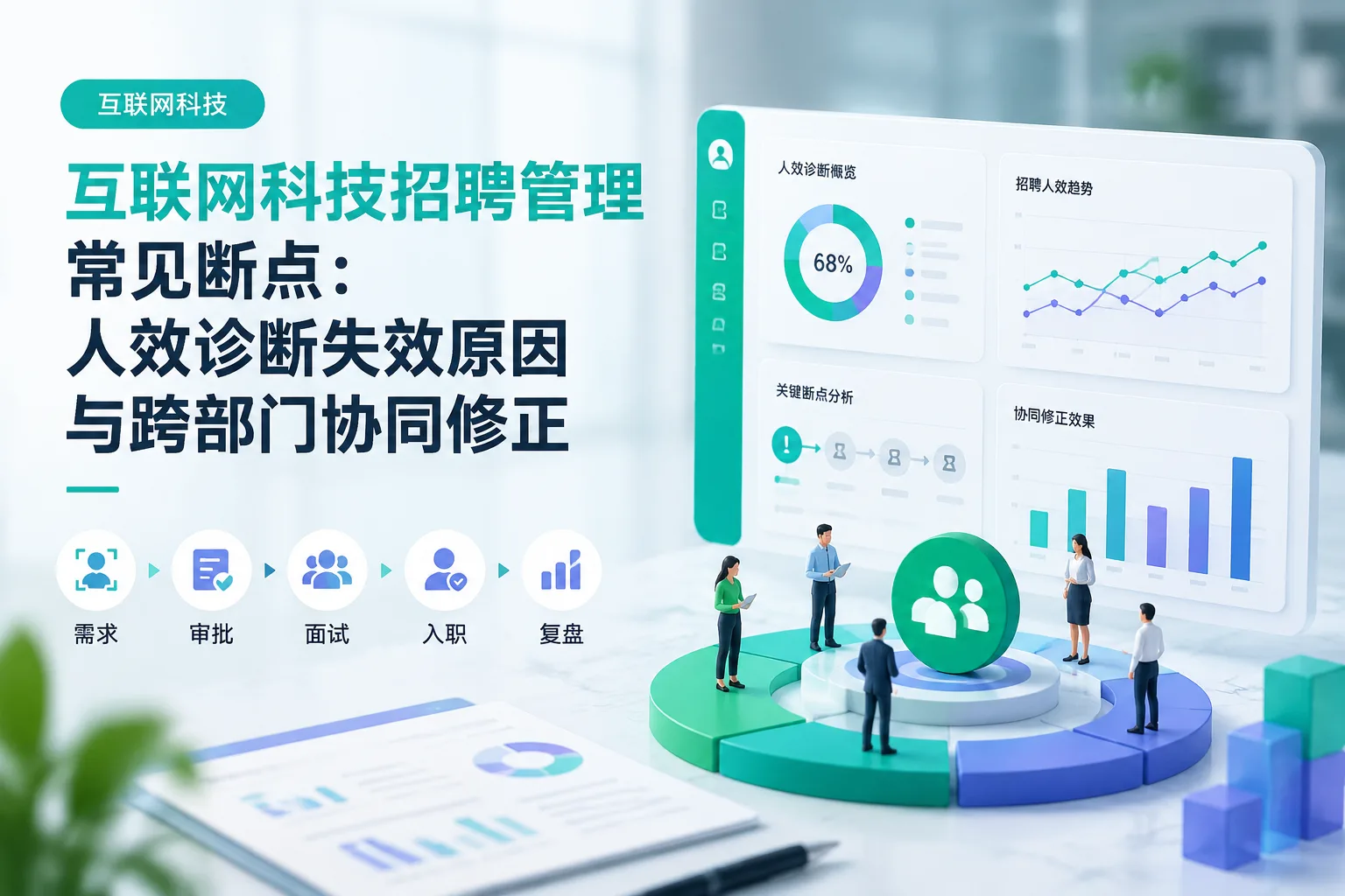 互联网科技招聘管理常见断点：人效诊断失效原因与跨部门协同修正文章封面