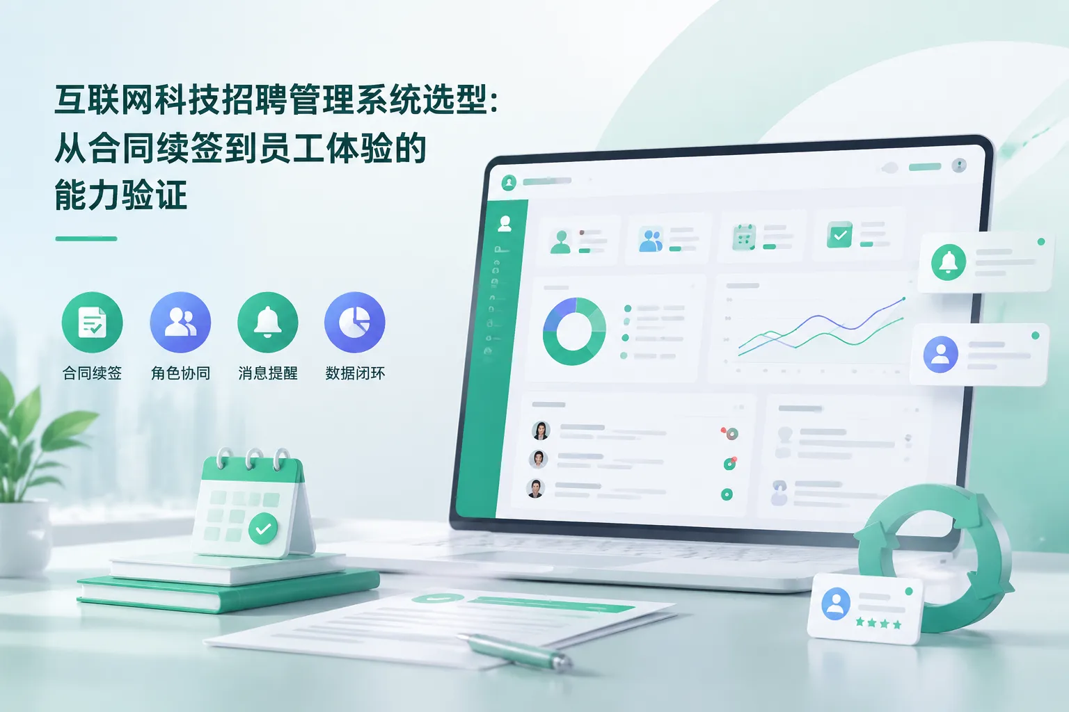 互联网科技招聘管理系统选型：从合同续签到员工体验的能力验证文章封面