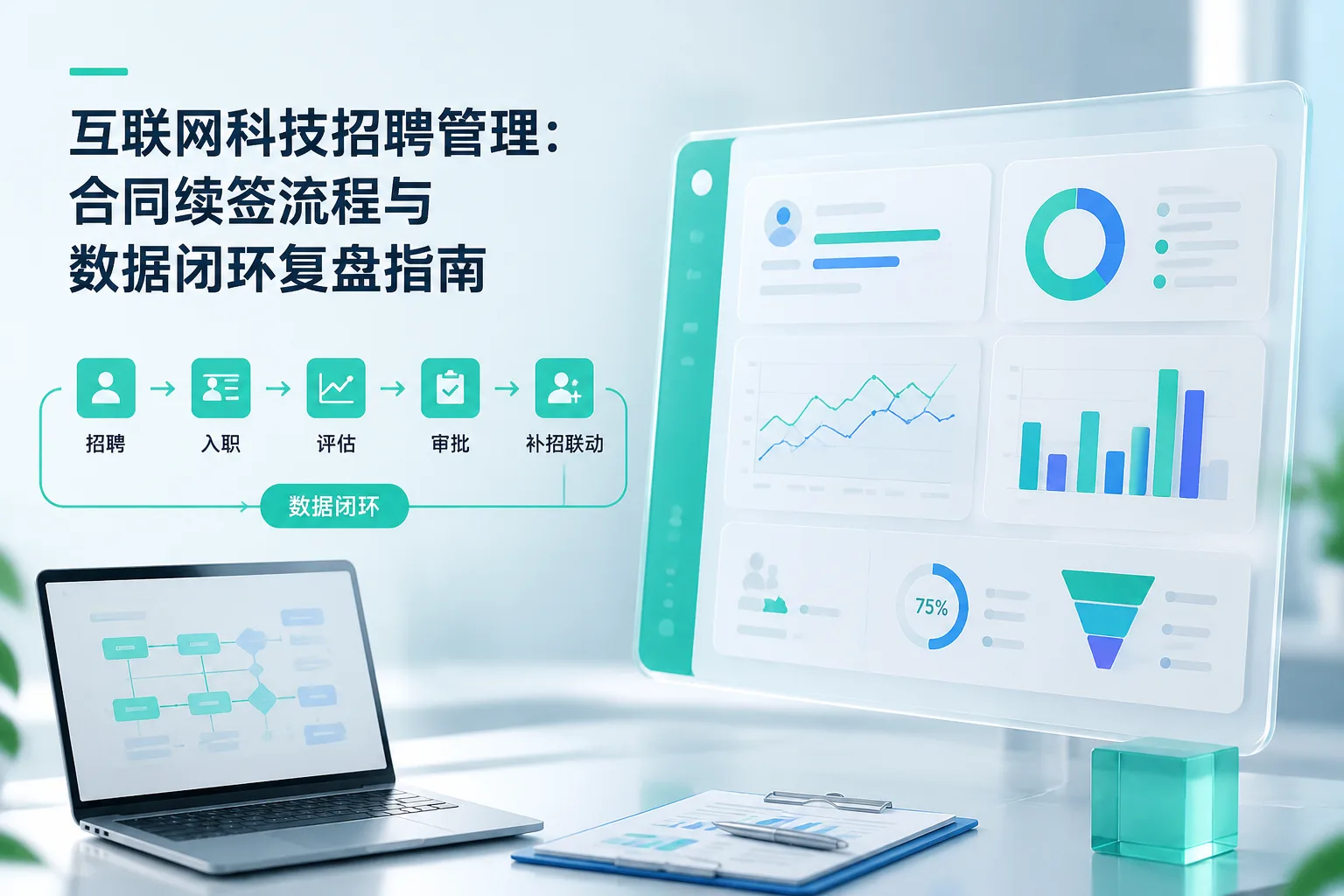互联网科技招聘管理：合同续签流程与数据闭环复盘指南文章封面