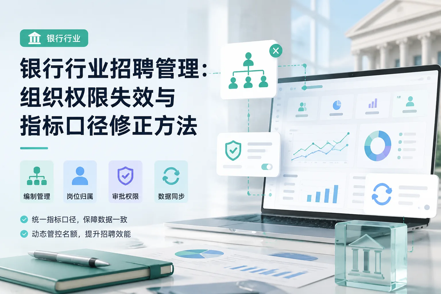 银行行业招聘管理：组织权限失效与指标口径修正方法文章封面