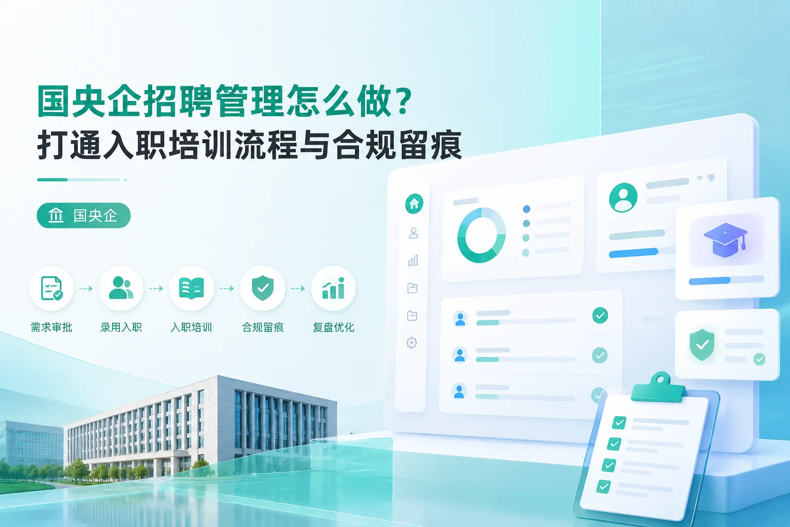 国央企招聘管理怎么做？打通入职培训流程与合规留痕文章封面