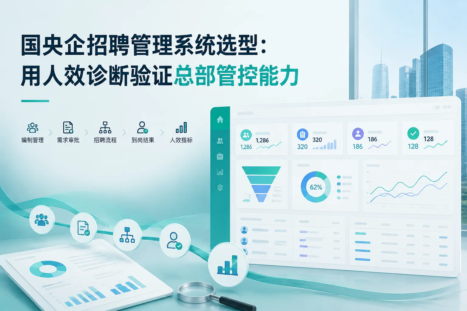 国央企招聘管理系统选型：用人效诊断验证总部管控能力文章封面