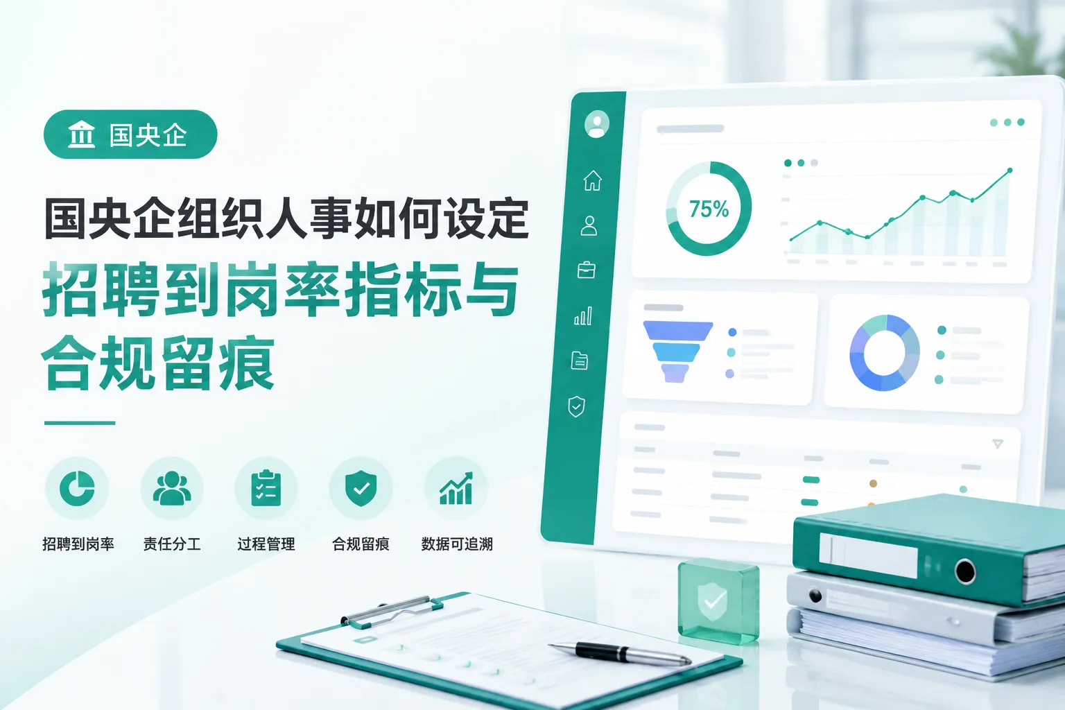 国央企组织人事如何设定招聘到岗率指标与合规留痕文章封面