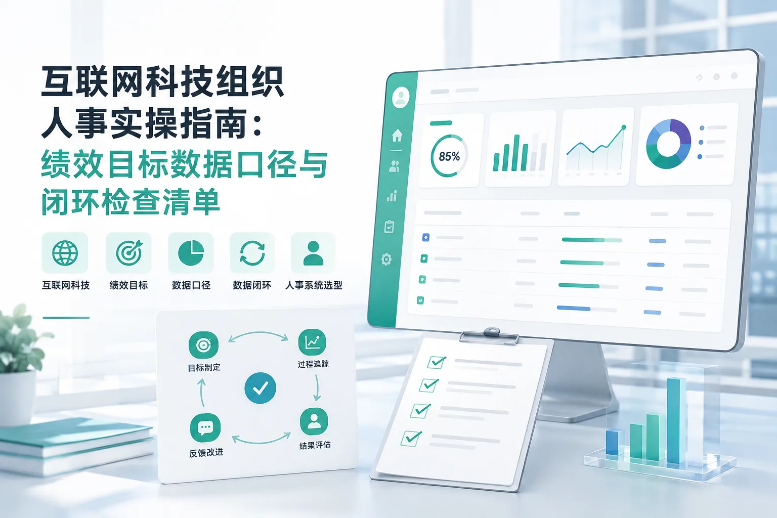 互联网科技组织人事实操指南：绩效目标数据口径与闭环检查清单文章封面