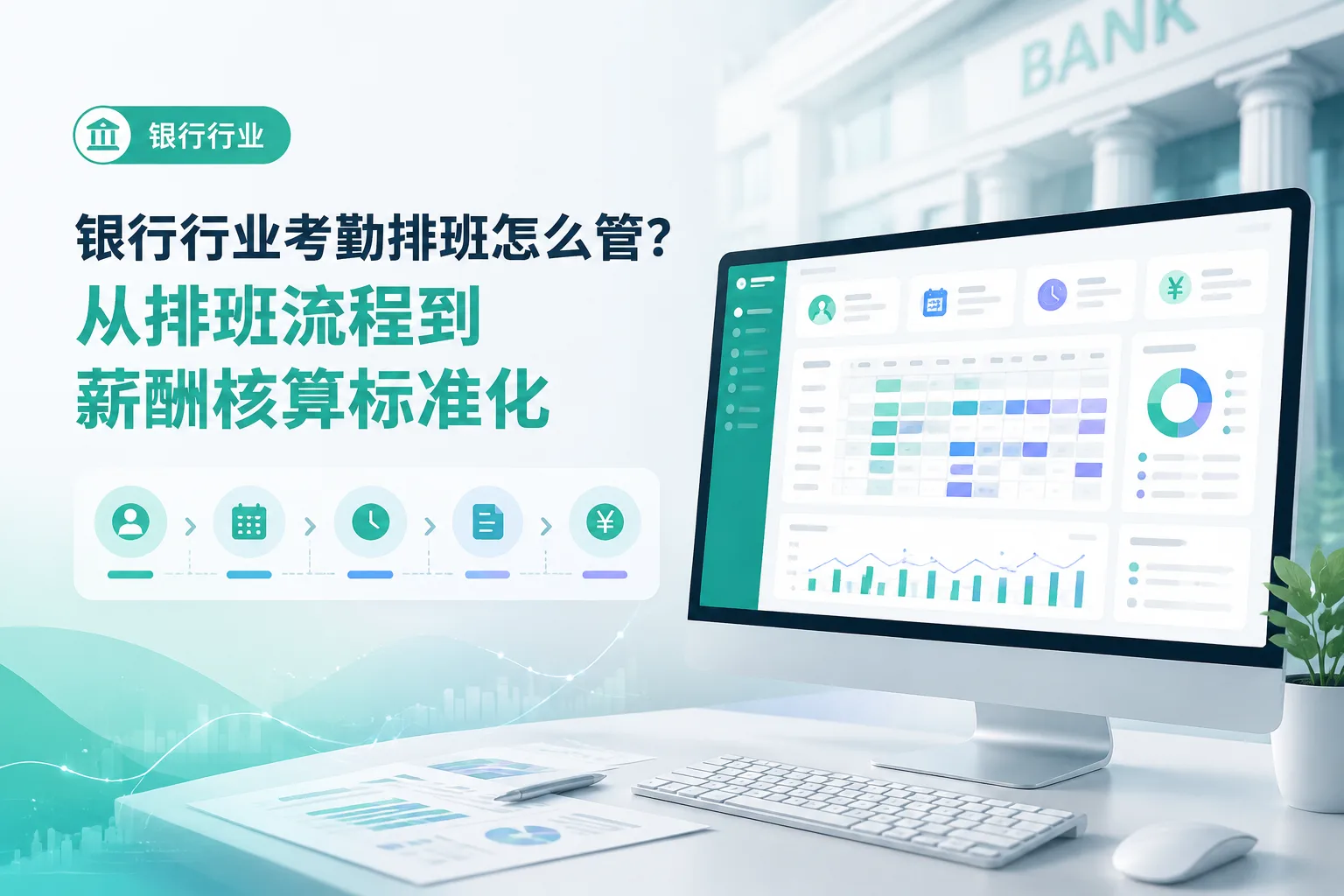 银行行业考勤排班怎么管？从排班流程到薪酬核算标准化文章封面