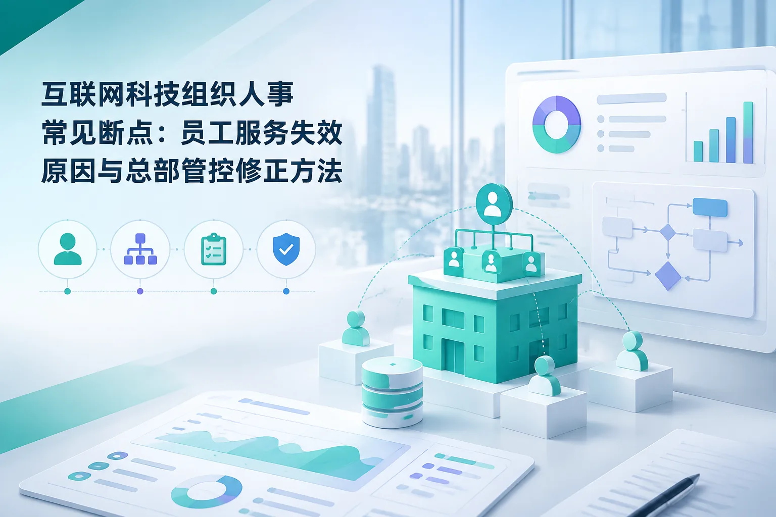 互联网科技组织人事常见断点：员工服务失效原因与总部管控修正方法文章封面