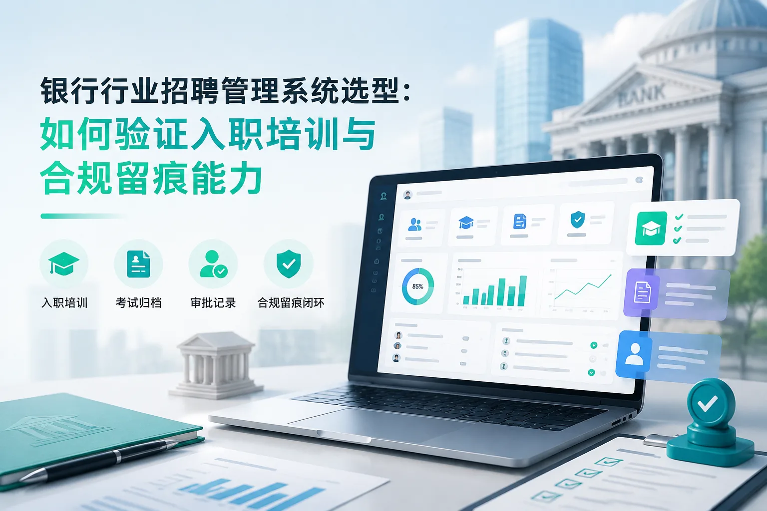 银行行业招聘管理系统选型：如何验证入职培训与合规留痕能力文章封面