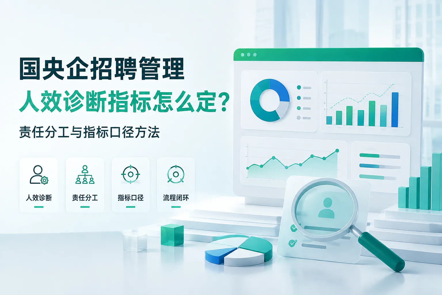 国央企招聘管理人效诊断指标怎么定？责任分工与指标口径方法文章封面