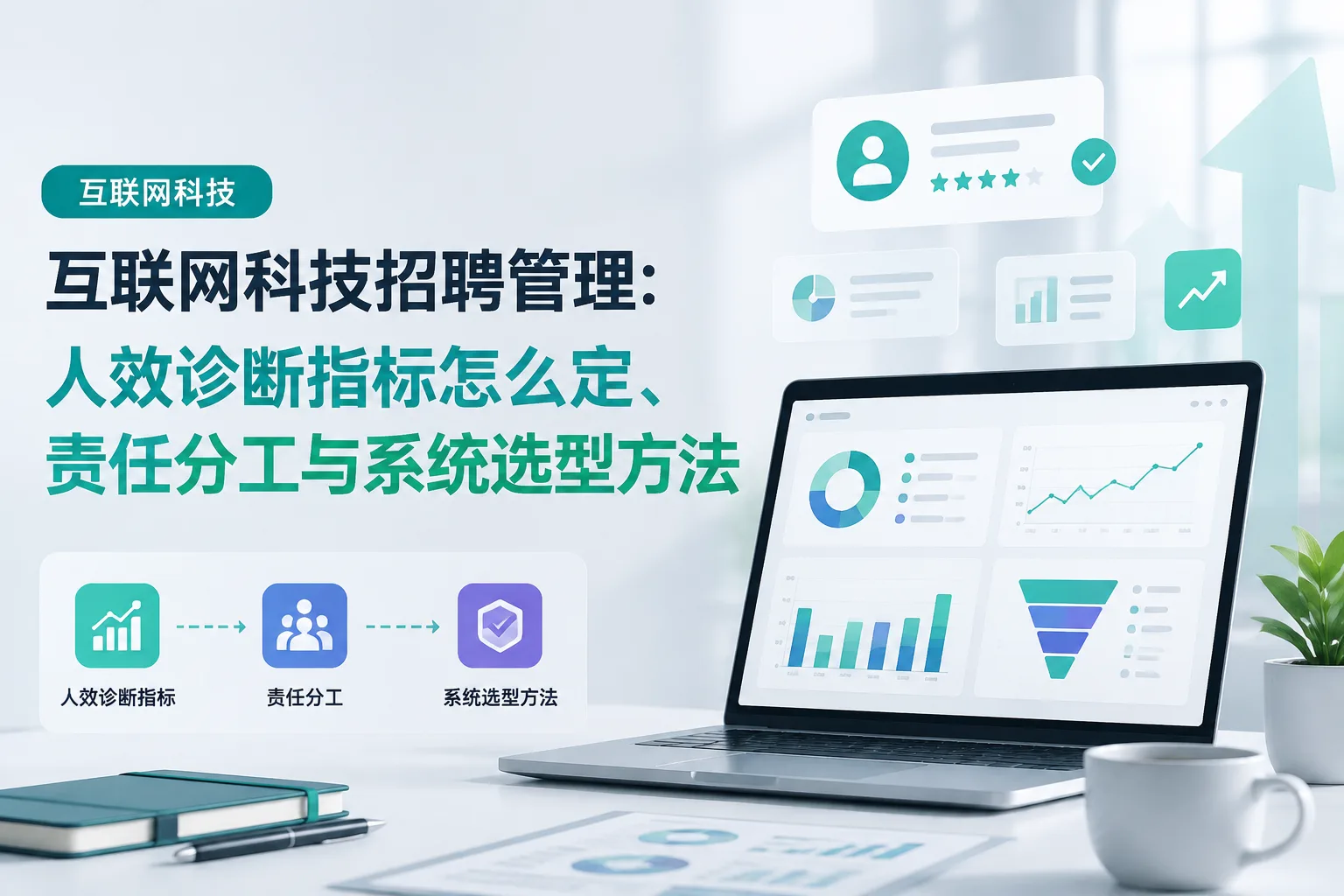 互联网科技招聘管理：人效诊断指标怎么定、责任分工与系统选型方法文章封面