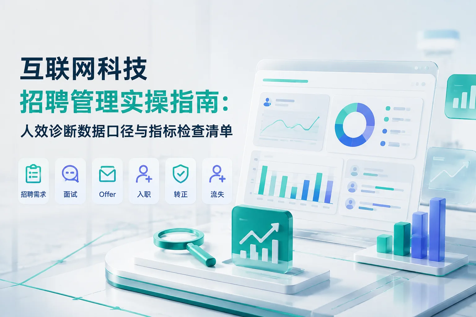 互联网科技招聘管理实操指南：人效诊断数据口径与指标检查清单文章封面
