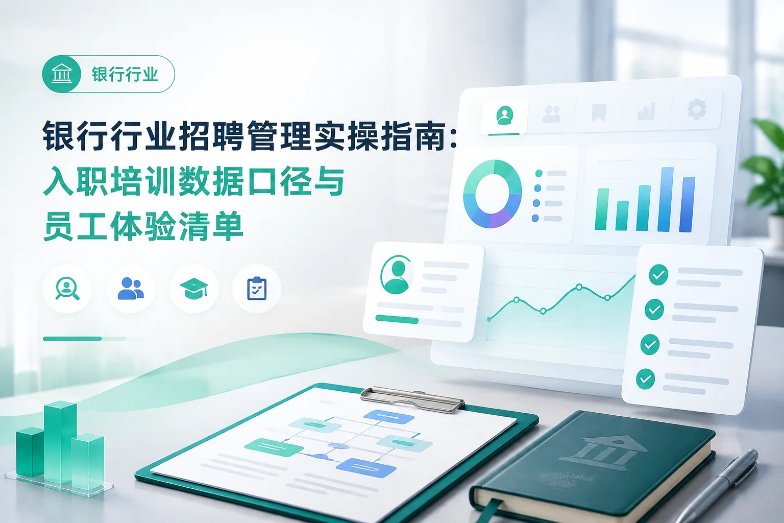银行行业招聘管理实操指南：入职培训数据口径与员工体验清单文章封面