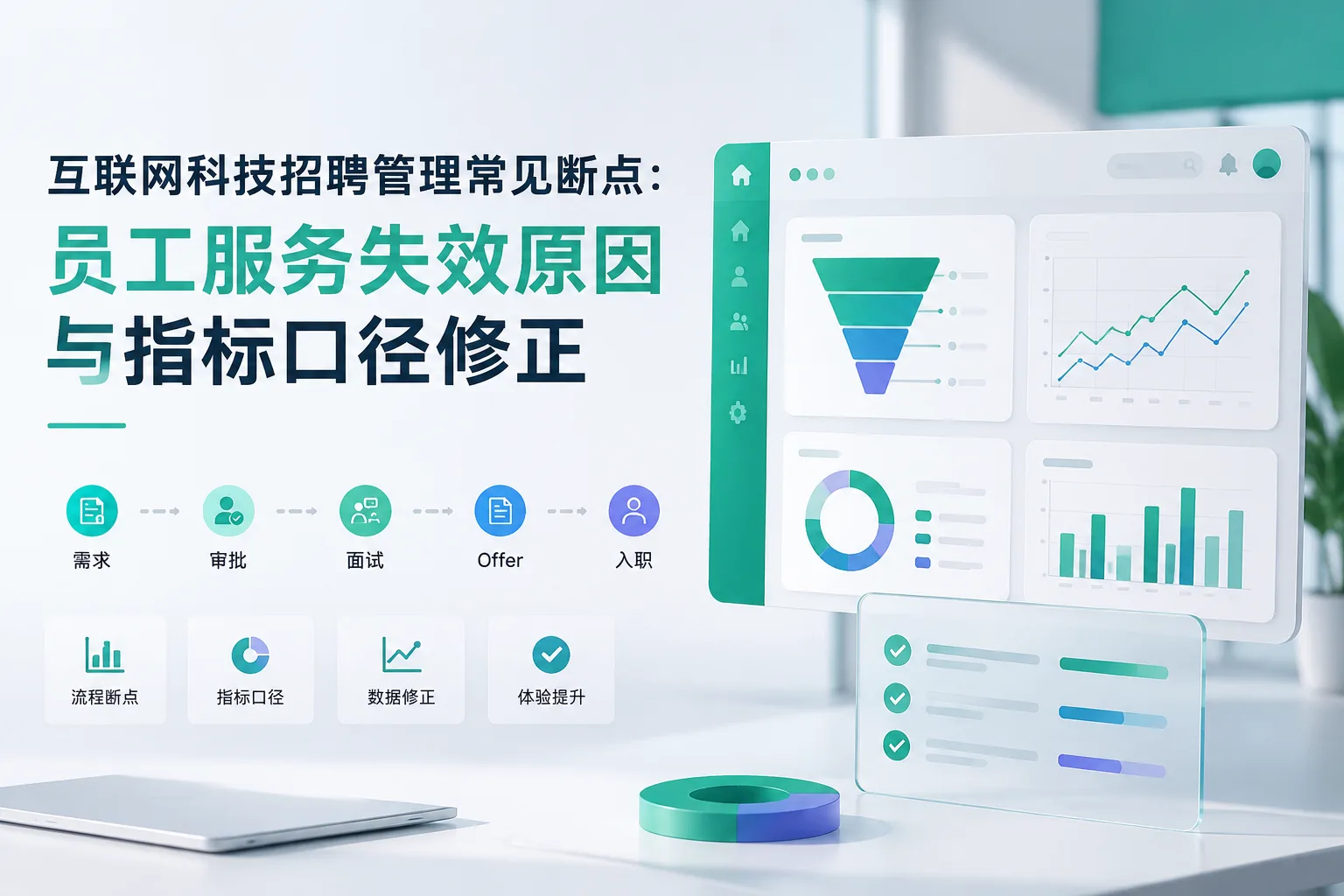 互联网科技招聘管理常见断点：员工服务失效原因与指标口径修正文章封面