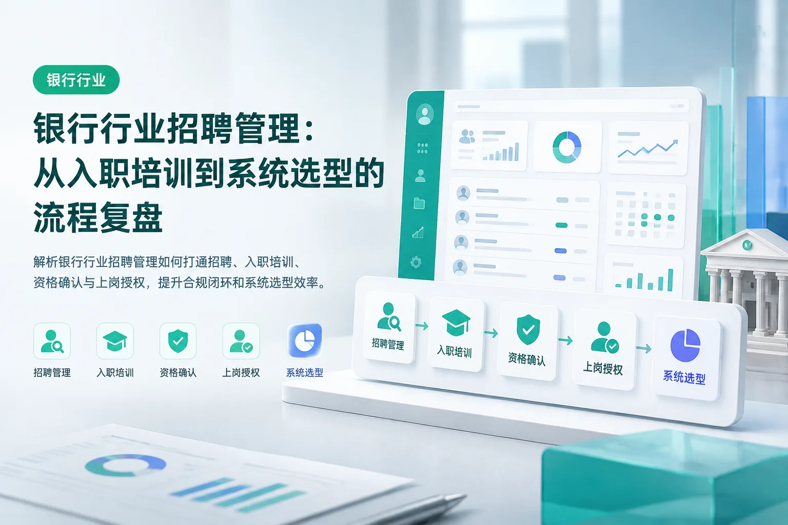 银行行业招聘管理：从入职培训到系统选型的流程复盘文章封面