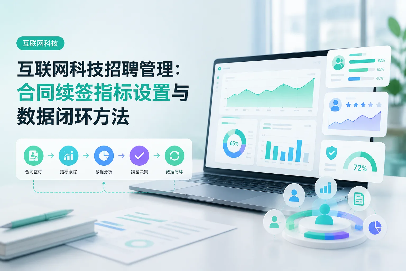 互联网科技招聘管理：合同续签指标设置与数据闭环方法文章封面