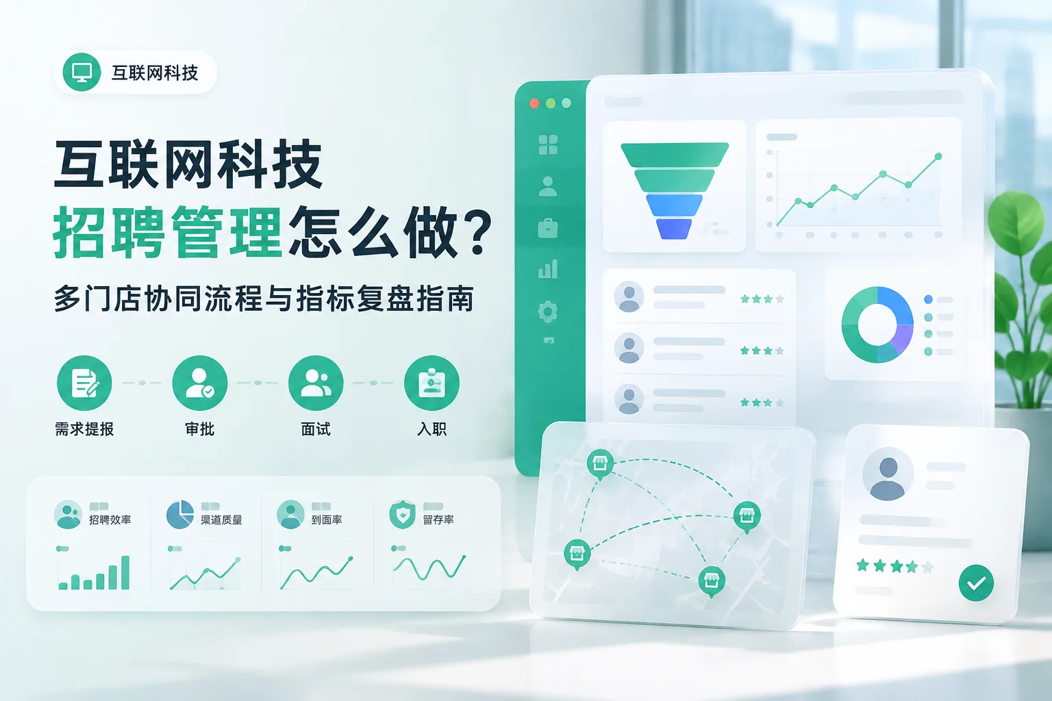 互联网科技招聘管理怎么做？多门店协同流程与指标复盘指南文章封面