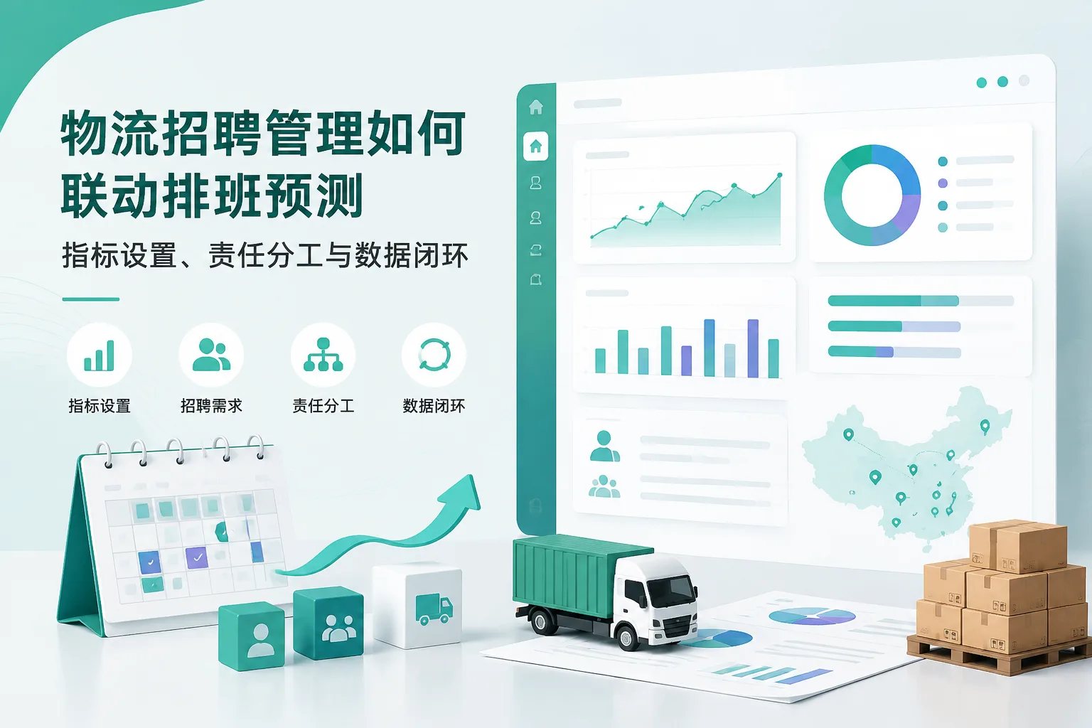 物流招聘管理如何联动排班预测：指标设置、责任分工与数据闭环文章封面