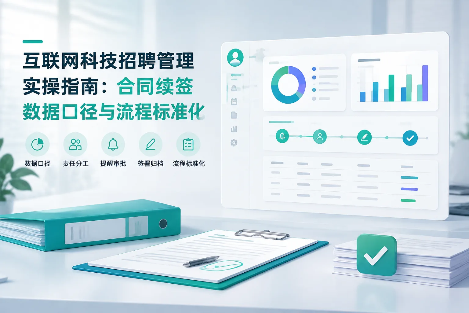 互联网科技招聘管理实操指南：合同续签数据口径与流程标准化文章封面