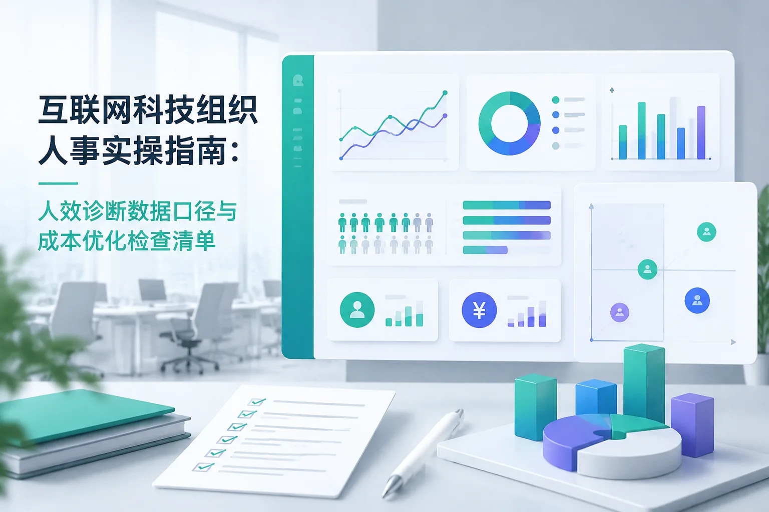 互联网科技组织人事实操指南：人效诊断数据口径与成本优化检查清单文章封面