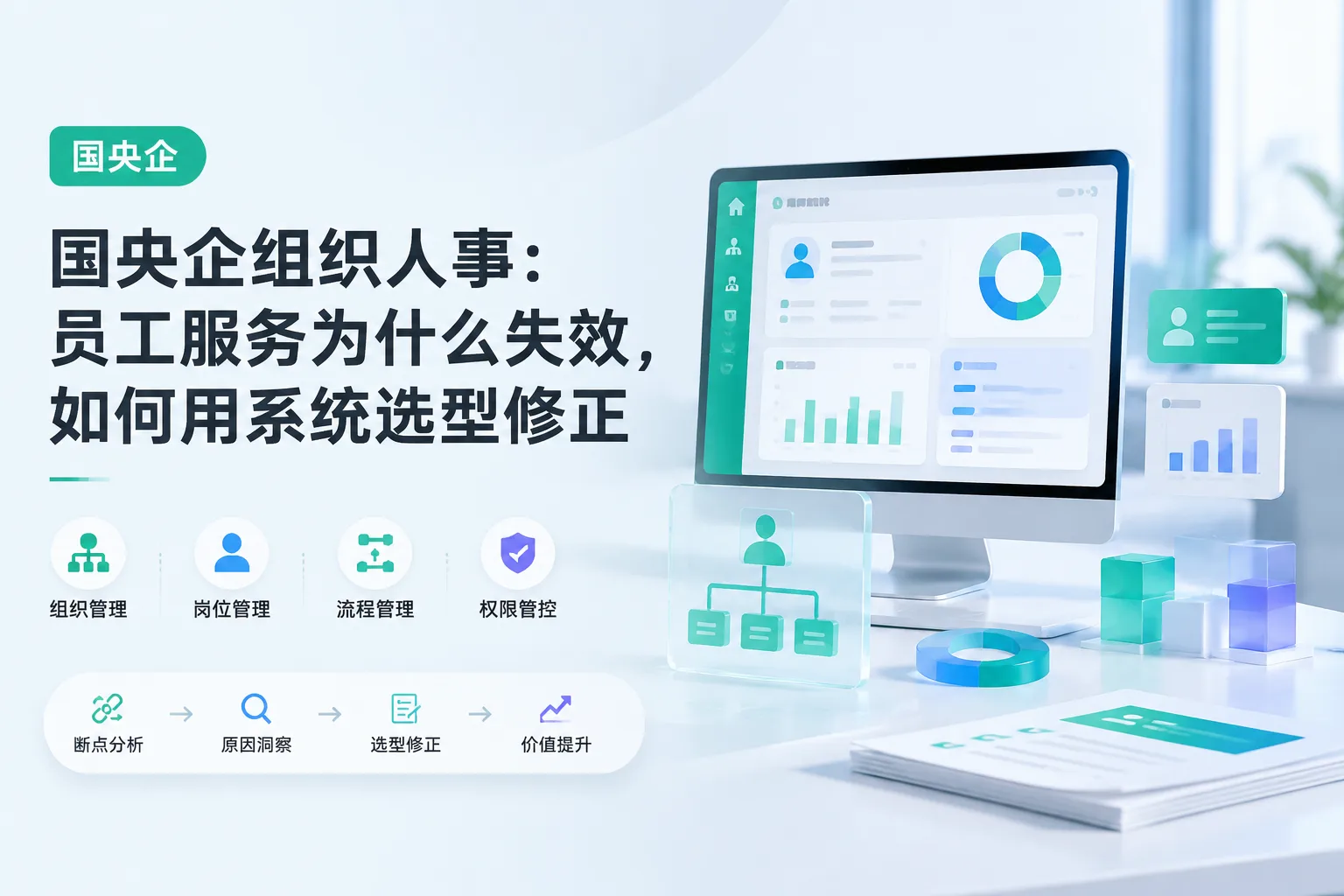 国央企组织人事：员工服务为什么失效，如何用系统选型修正文章封面