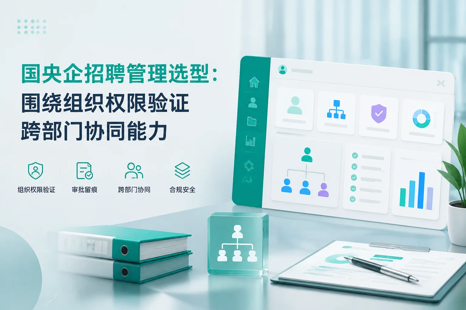 国央企招聘管理选型：围绕组织权限验证跨部门协同能力文章封面