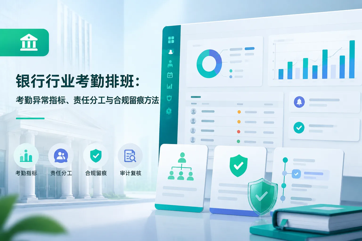 银行行业考勤排班：考勤异常指标、责任分工与合规留痕方法文章封面