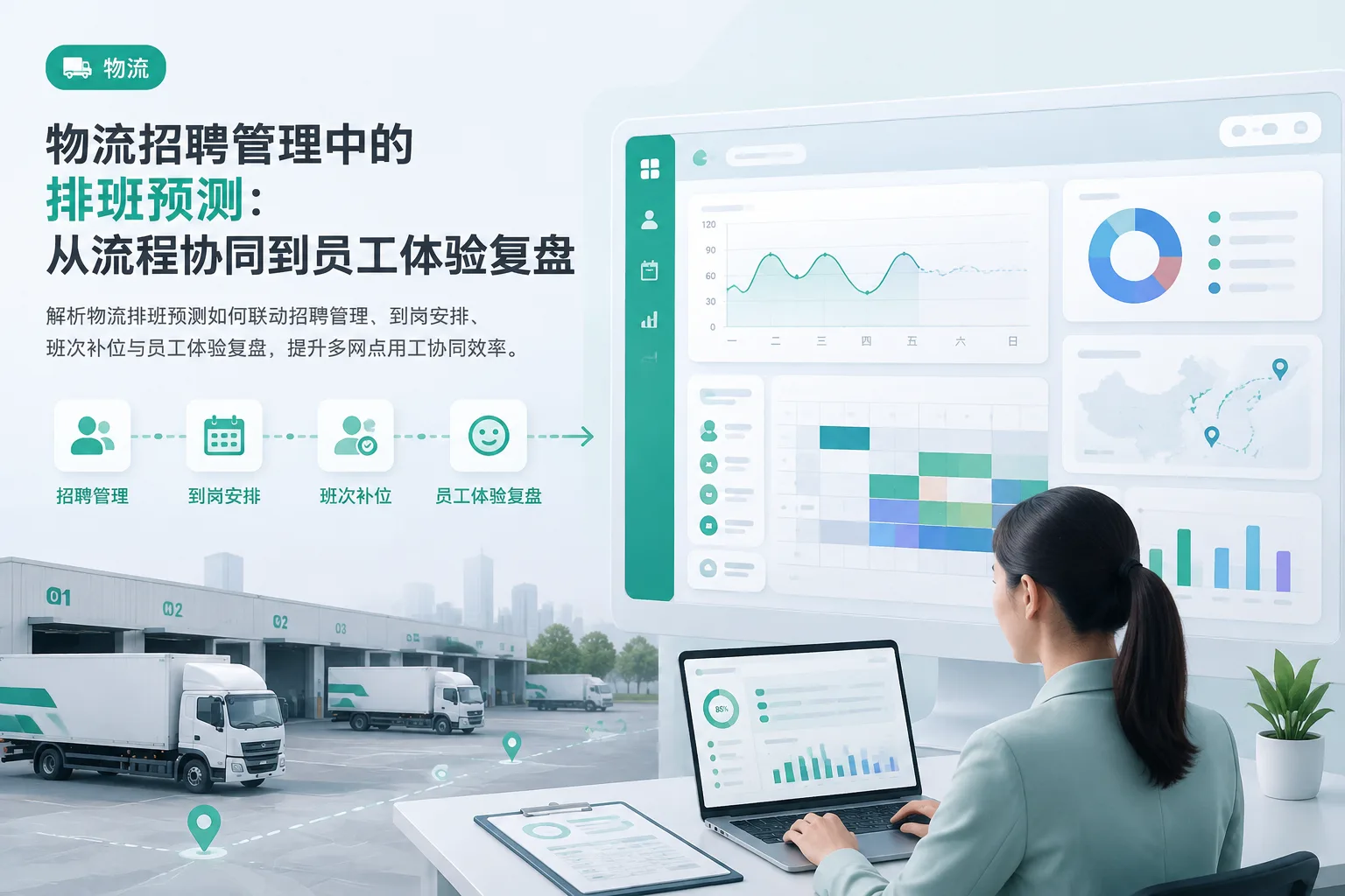 物流招聘管理中的排班预测：从流程协同到员工体验复盘文章封面