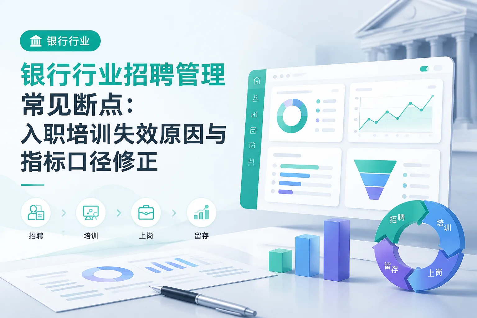 银行行业招聘管理常见断点：入职培训失效原因与指标口径修正文章封面