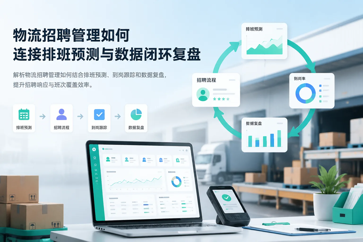 物流招聘管理如何连接排班预测与数据闭环复盘文章封面