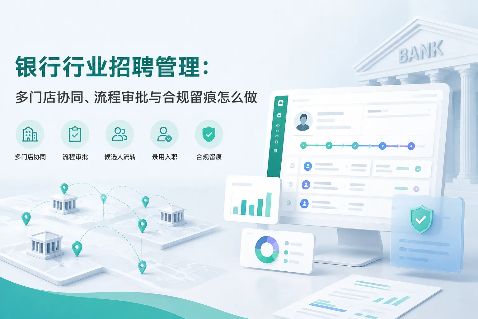 银行行业招聘管理：多门店协同、流程审批与合规留痕怎么做文章封面
