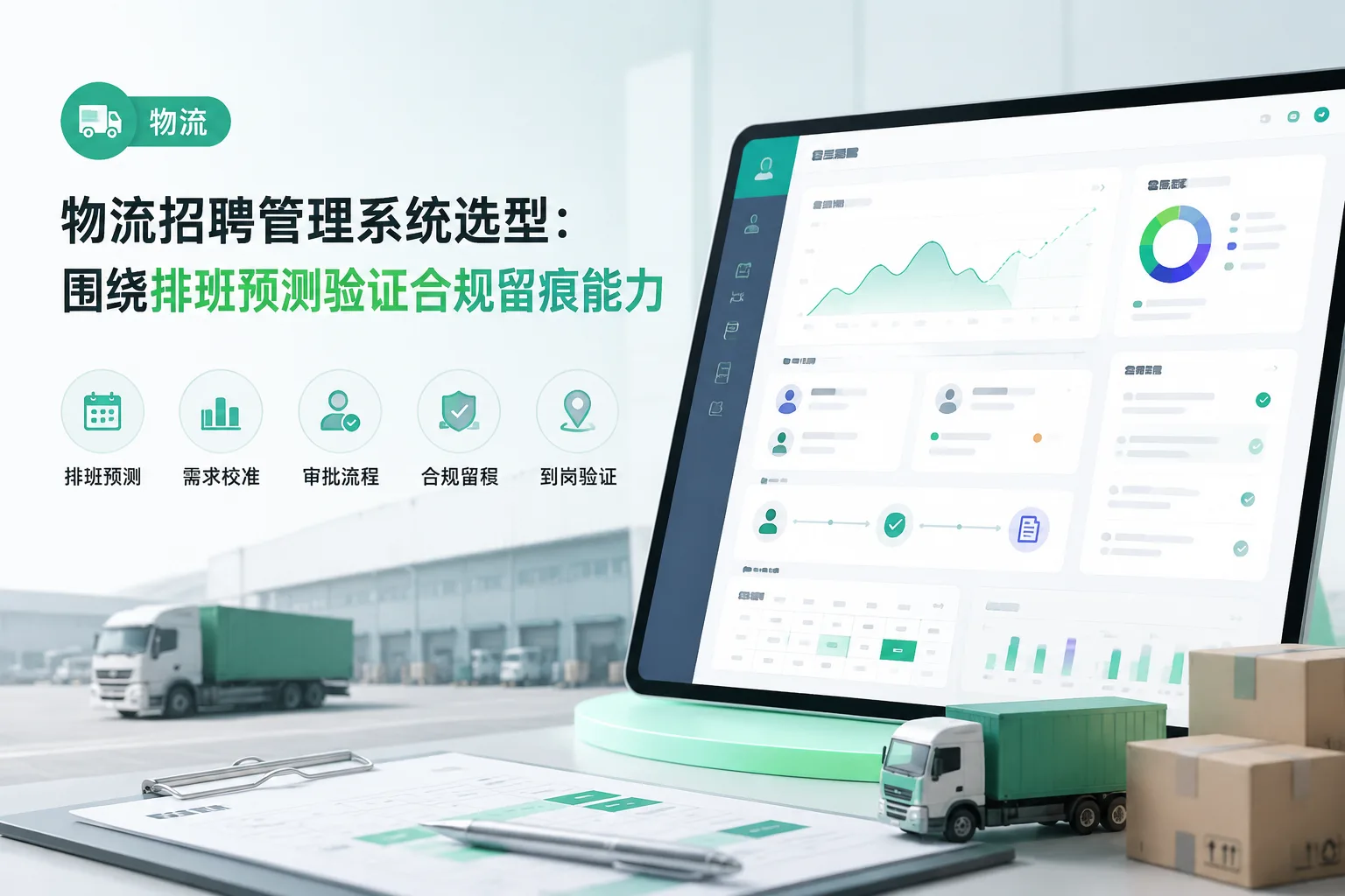 物流招聘管理系统选型：围绕排班预测验证合规留痕能力文章封面