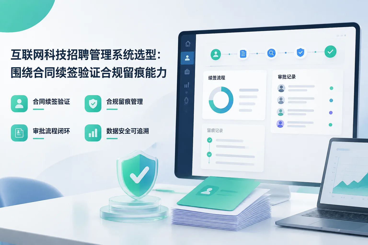 互联网科技招聘管理系统选型：围绕合同续签验证合规留痕能力文章封面