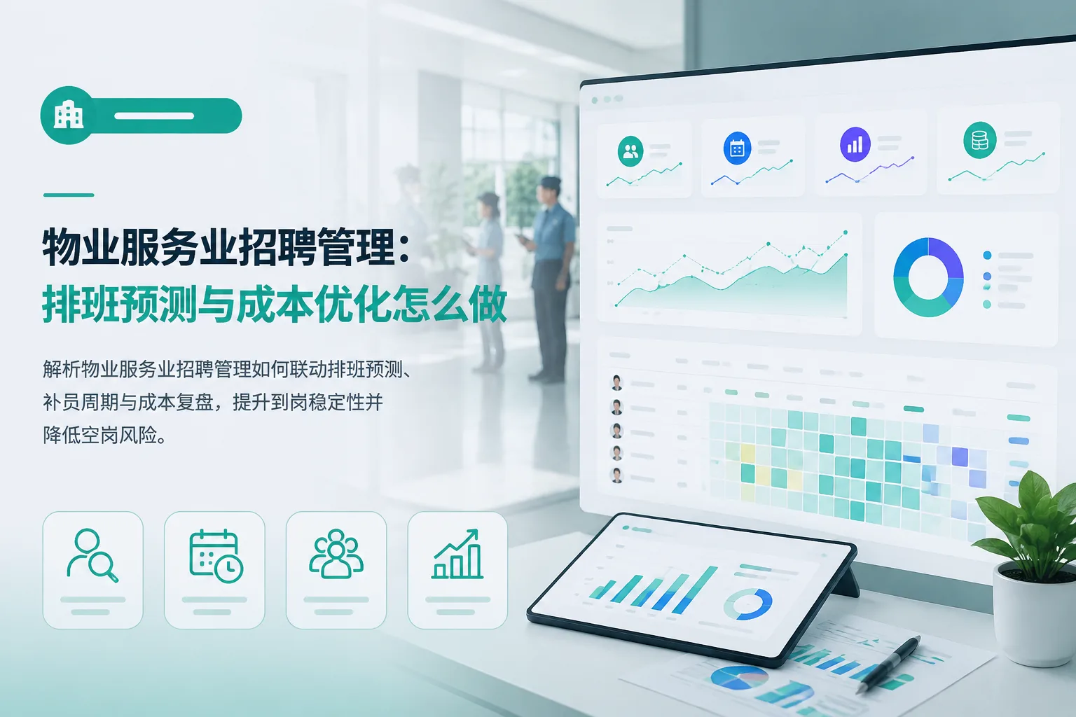 物业服务业招聘管理：排班预测与成本优化怎么做文章封面