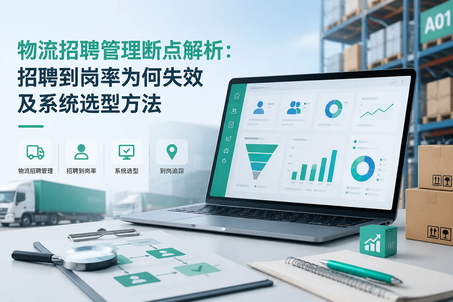 物流招聘管理断点解析：招聘到岗率为何失效及系统选型方法文章封面