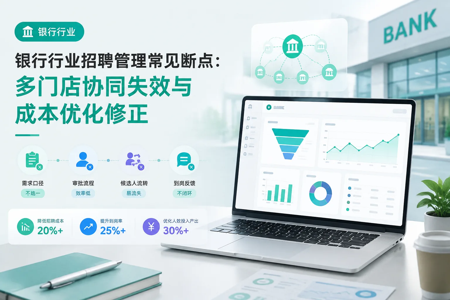 银行行业招聘管理常见断点：多门店协同失效与成本优化修正文章封面