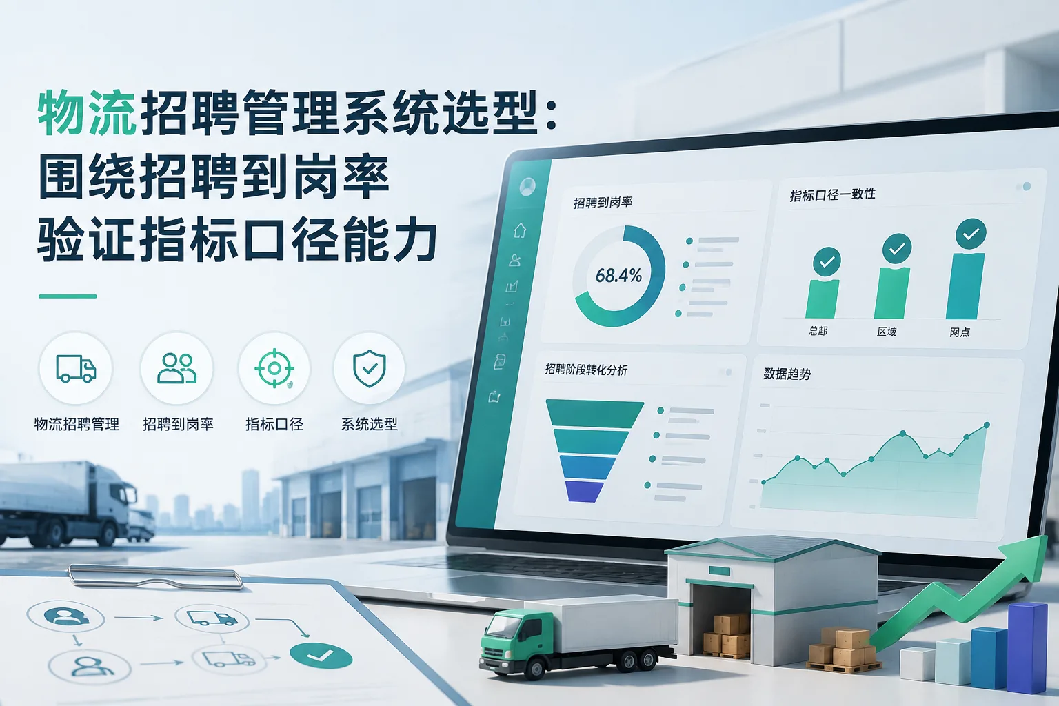 物流招聘管理系统选型：围绕招聘到岗率验证指标口径能力文章封面