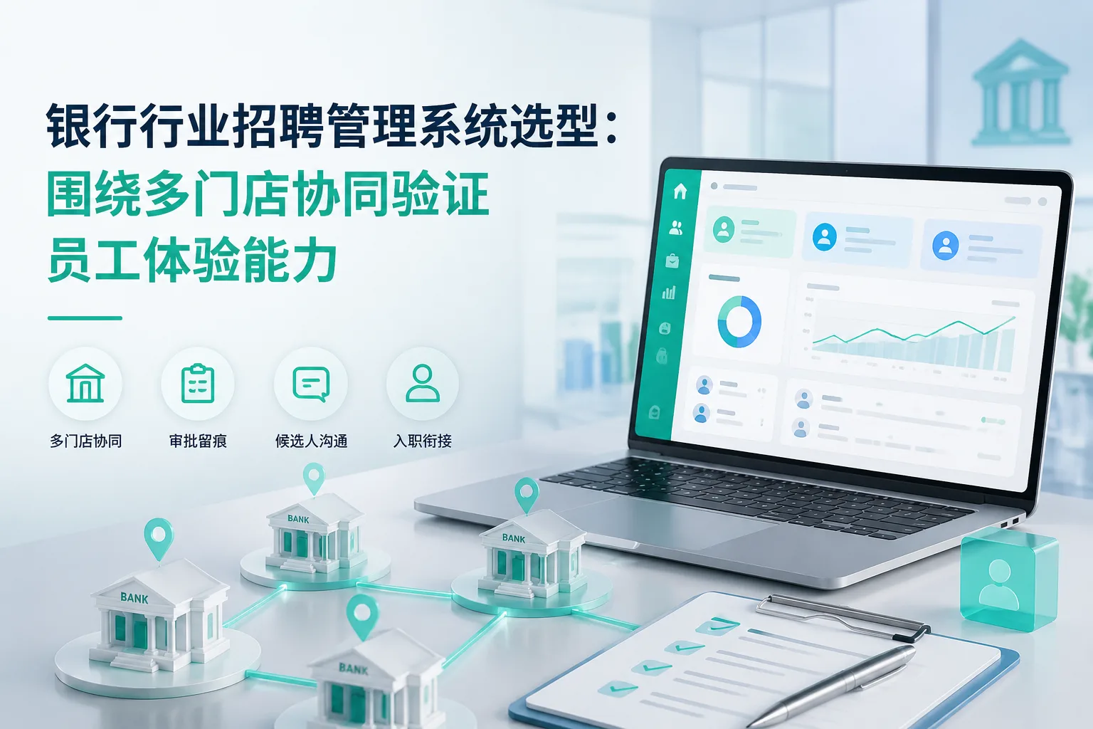 银行行业招聘管理系统选型：围绕多门店协同验证员工体验能力文章封面