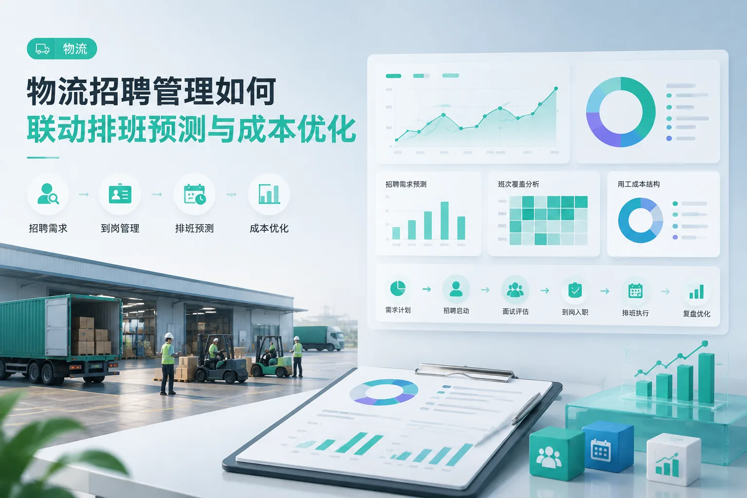物流招聘管理如何联动排班预测与成本优化文章封面