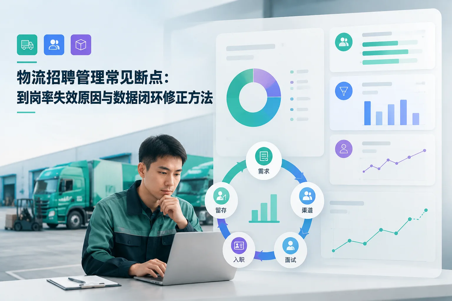 物流招聘管理常见断点：到岗率失效原因与数据闭环修正方法文章封面