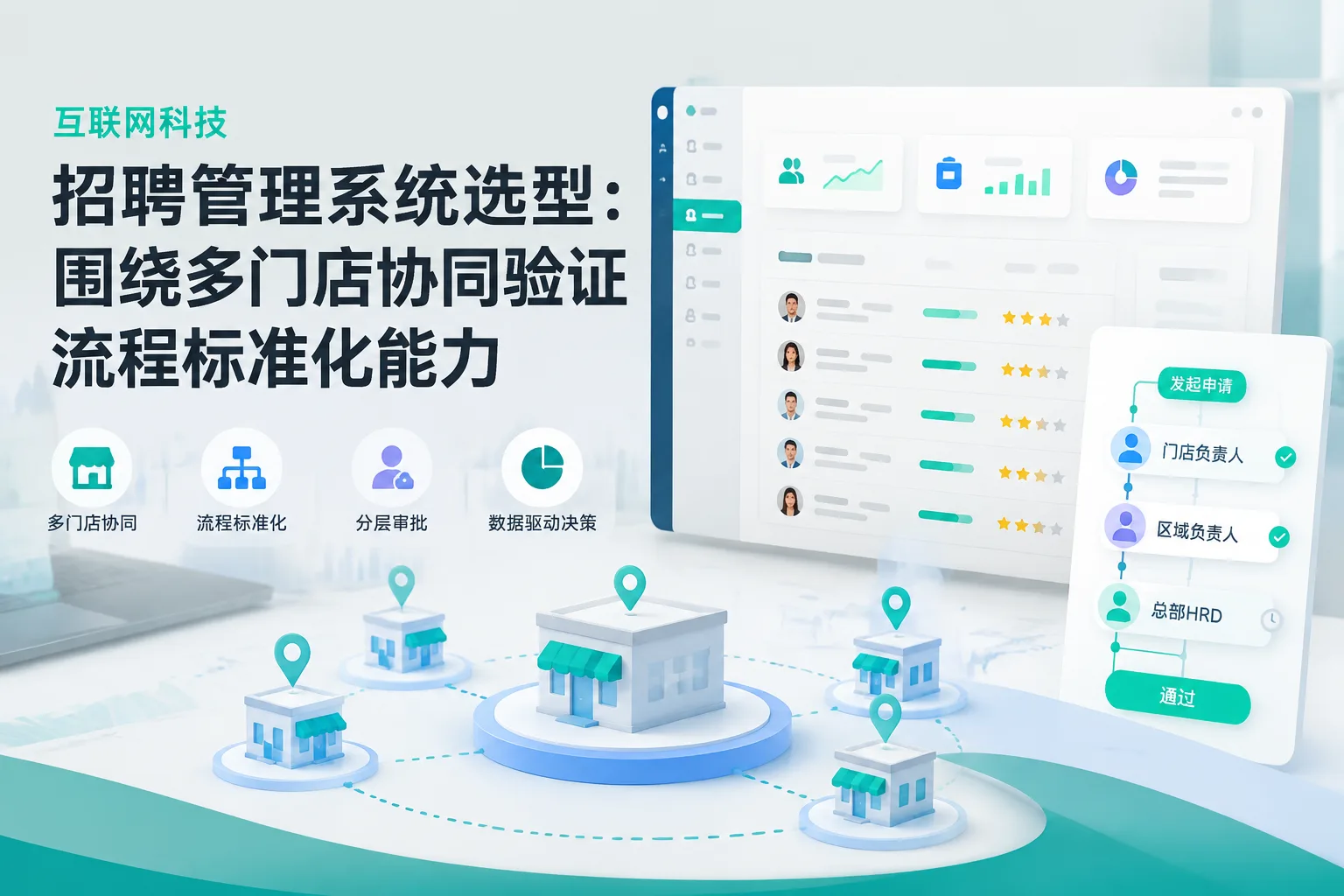 互联网科技招聘管理系统选型：围绕多门店协同验证流程标准化能力文章封面