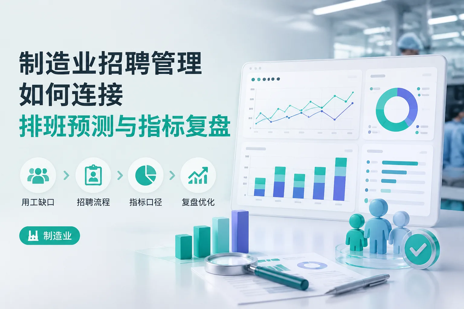 制造业招聘管理如何连接排班预测与指标复盘文章封面