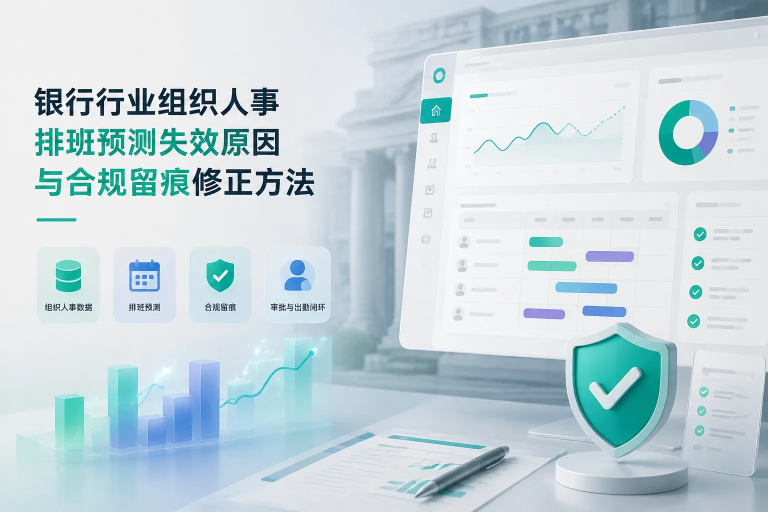 银行行业组织人事排班预测失效原因与合规留痕修正方法文章封面
