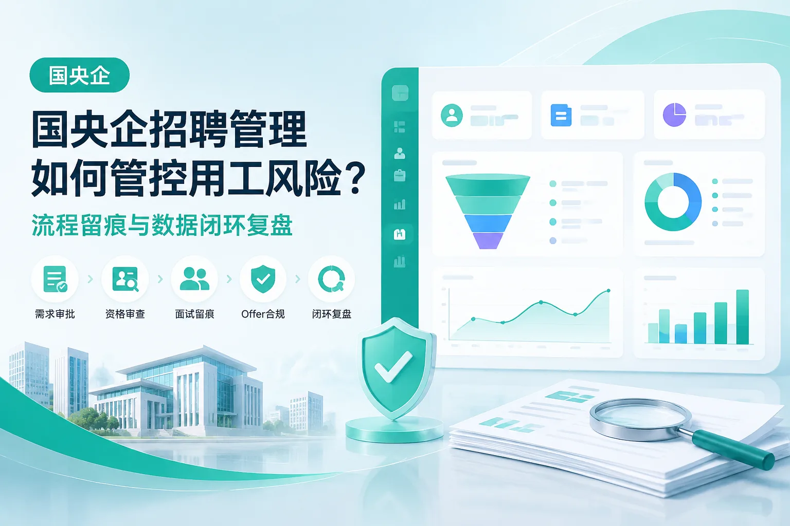 国央企招聘管理如何管控用工风险？流程留痕与数据闭环复盘文章封面