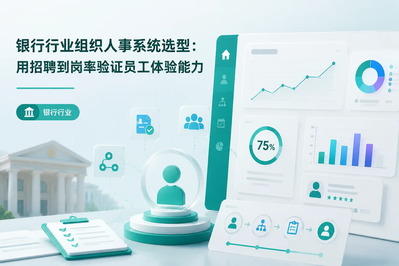 银行行业组织人事系统选型：用招聘到岗率验证员工体验能力文章封面