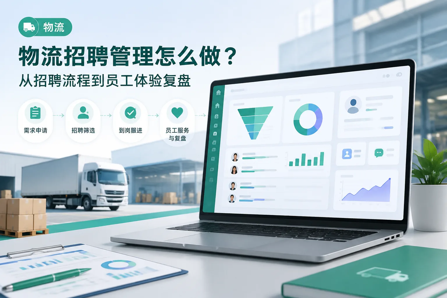 物流招聘管理怎么做？从招聘流程到员工体验复盘文章封面