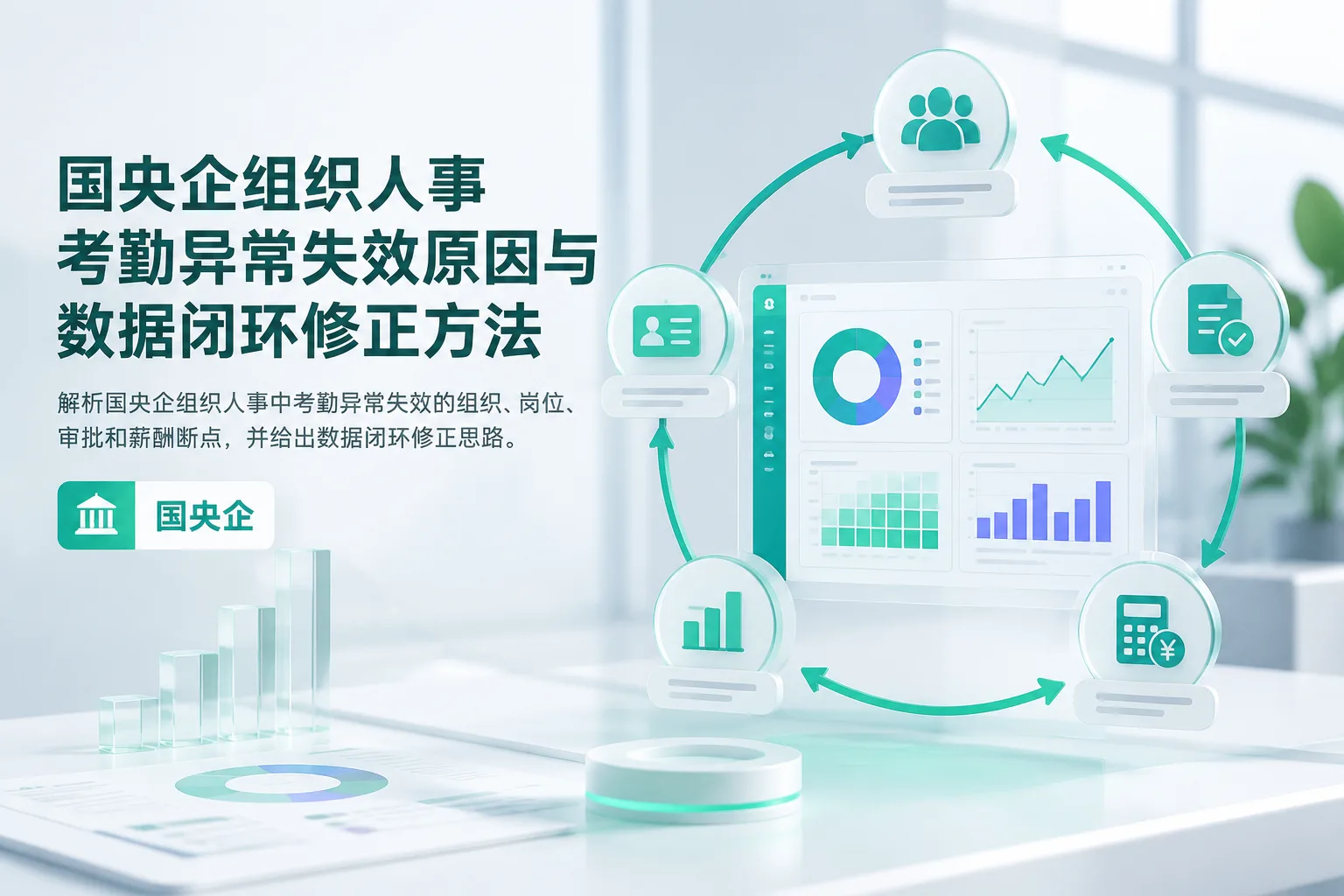 国央企组织人事考勤异常失效原因与数据闭环修正方法文章封面