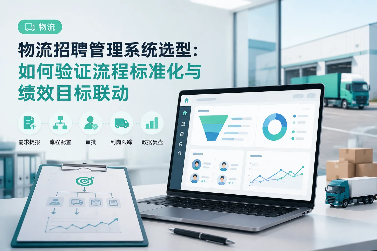 物流招聘管理系统选型：如何验证流程标准化与绩效目标联动文章封面